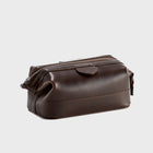 Wash Bag - Dark Brown - Small