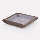 Dark Brown Brooklyn Leather Travel Tray