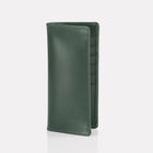 Green Bridle Leather Slim Wallet