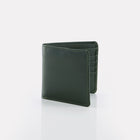 Green Bridle Leather Notecase Wallet Front View