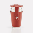 Tan Bridle Leather 4oz Cup Set