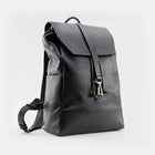 Black Finsbury Leather Backpack