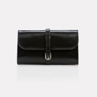 Black Bridle Leather Military Wet Pack