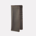 Dark Brown Brooklyn Leather Slim Wallet 